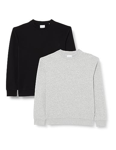 jack&jones sweatshirt crew 2er pack jjebradley männer casual wear