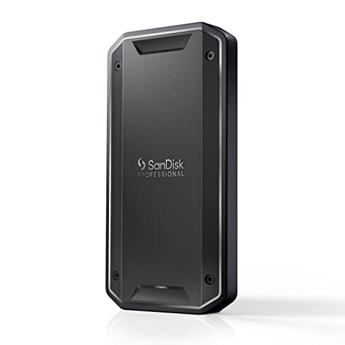 Sandisk professional pro-g40, staub- und wasserbeständige externe SSD