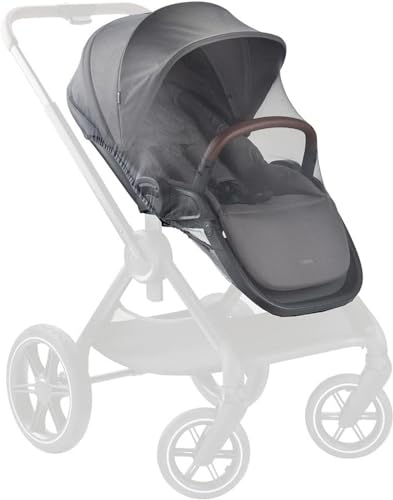 Produktbild: hauck moskitonetz für kinderwagen, buggys & reisebetten, grau, 92 x 29 cm