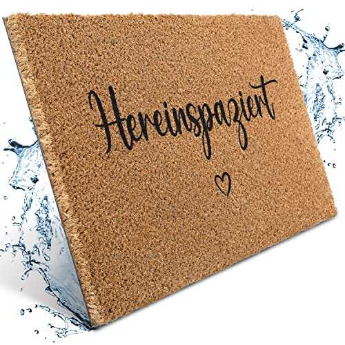bodenständig fußmatte kokos wetterfest 40x60 cm robust fußabtreter außen