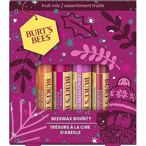 burts bees lippenbalsam bienenwachs bounty fruit pfirsich wassermelone granatapfel drache