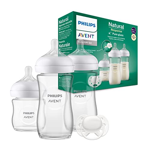 philips avent babyflaschen glas geschenkset neugeborene 2er pack