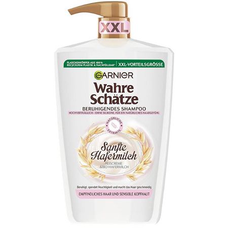 garnier wahre schätze shampoo 1 liter sanfte hafermilch 6,38 euro statt 8 euro