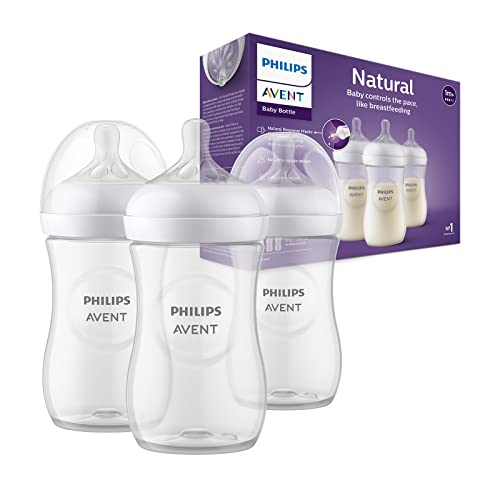 philips avent babyflaschen 3x 260 ml für neugeborene ab 1 monat bpa-frei