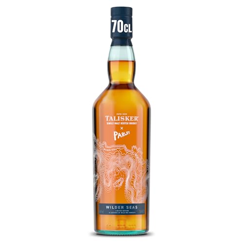 Talisker x Parley Wilder Seas Single Malt Scotch Whisky 700 ml, 48,6 % vol, recyceltes Glas