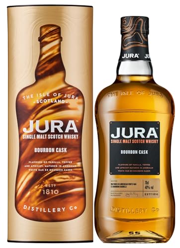 jura bourbon cask single malt scotch whisky 40% vol 0,7l in geschenkbox