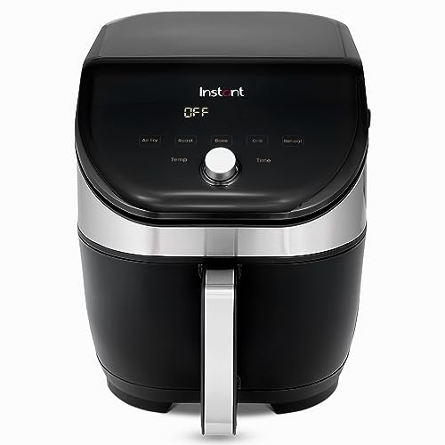Produktbild: heißluftfritteuse instant vortex slim 5,7 l 5-in-1 air fryer edelstahl 1700w