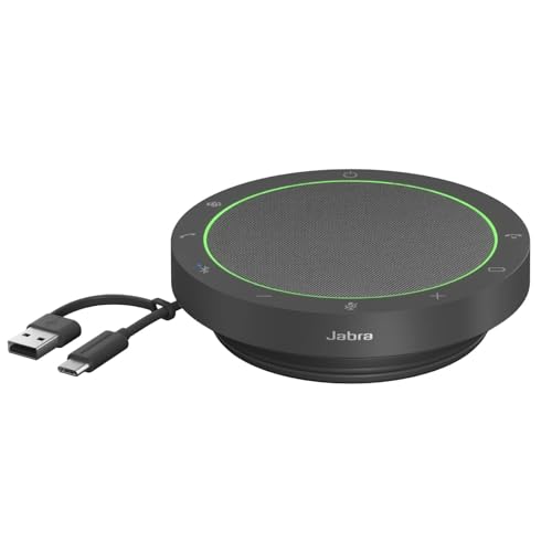 jabra speak2 55 bluetooth freisprecheinrichtung, 4 geräuschunterdrückungs-mikrofone, kompakt