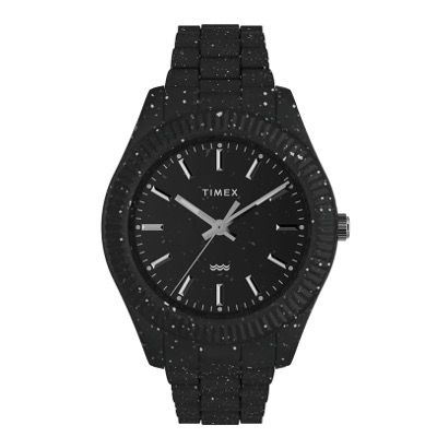 timex legacy ocean armbanduhr 42 mm aus recyceltem kunststoff - prime