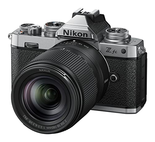 nikon z fc kit mit z dx 18-140mm objektiv, iso 100-51200, 4k uhd-video