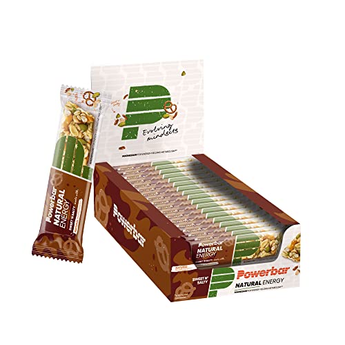 powerbar natural energy cereal riegel süß-salzig 18x40g vegan kohlenhydrate magnesium palmölfrei