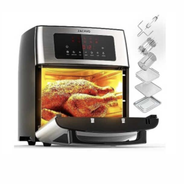 Produktbild: ZACHVO 15L Airfryer 1700W, 10 Programme, günstig kaufen