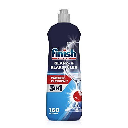 finish glanz- und klarspüler 800 ml für strahlend trockenes geschirr ohne flecken