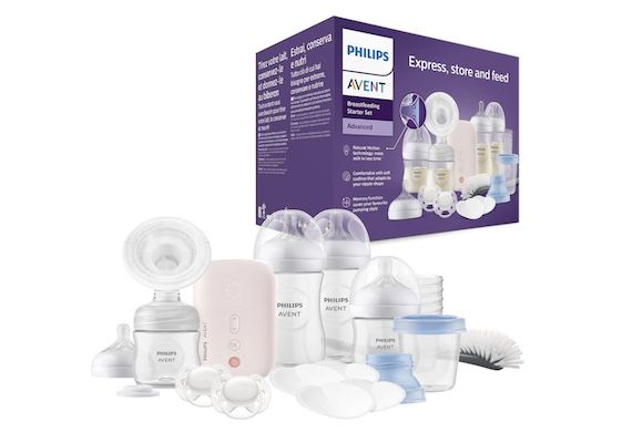 philips avent elektrische milchpumpe geschenkset für 129,99 statt 160