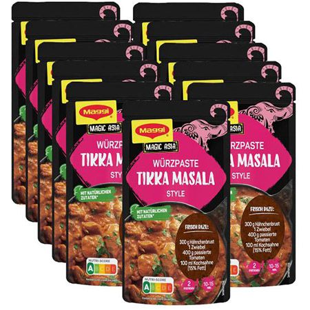 maggi würzpaste tikka masala 11er pack günstig ab 7,83 statt 12