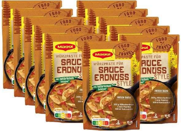 maggi würzpaste erdnuss asian style 11er pack ab 7,58 euro statt 13 euro