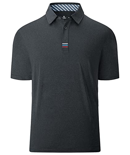 igeekwell poloshirt herren kurzarm atmungsaktiv schnelltrocknend polohemd golf tennis outdoor