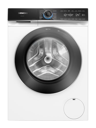 Produktbild: Siemens Waschmaschine iQ700 Frontlader 9kg 1400 UpM home connect Antiflecken Weiß 60cm