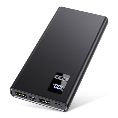 power bank 12000mAh mit usb c und 3A schnellladefunktion für iphone samsung xiaomi