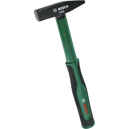 bosch schlosserhammer 300g mit softgrip und glasfaserkern, 9,99