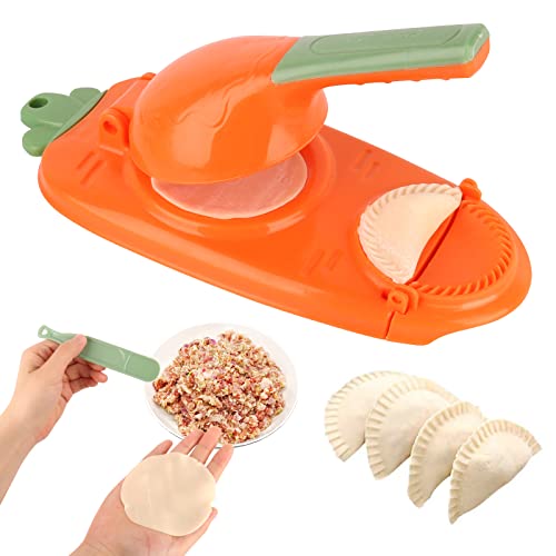 2 in 1 dumpling maker, ravioli maker, manuelle teigpresse, knödelmaschine