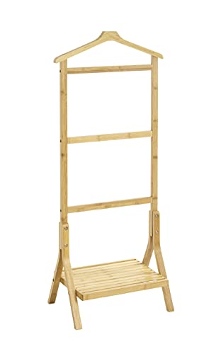 haku möbel herrendiener bambus natur 46 cm breit 115 cm hoch bohemian style