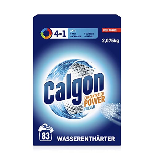 calgon wasserenthärter pulver gegen kalkablagerungen und gerüche, 2,075 kg