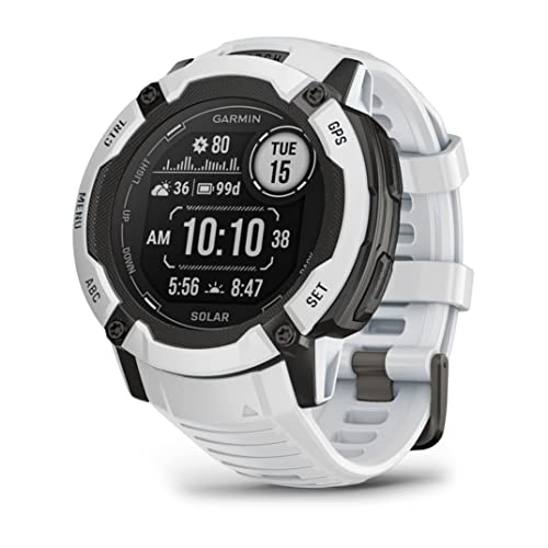 garmin instinct 2x solar gps smartwatch, unendliche akkulaufzeit, sport-apps, fitnessanalyse