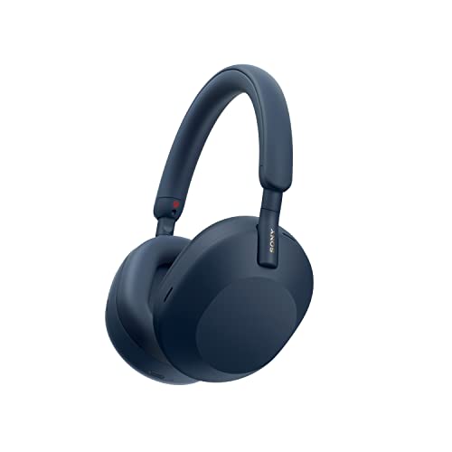 sony wh-1000xm5 kopfhörer noise cancelling kabellos 30h akku touch sensor blau