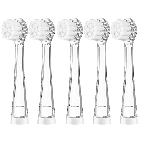 teeteck 5er Set Kinder Ersatzbürstenköpfe für Seago SG513/SG977/SG2139/DT-BB1
