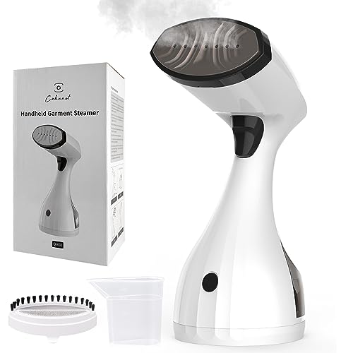 COKUNST dampfglätter hand steamer 1500W 300ml 23g/min tragbar 2 in 1 dampfbürste