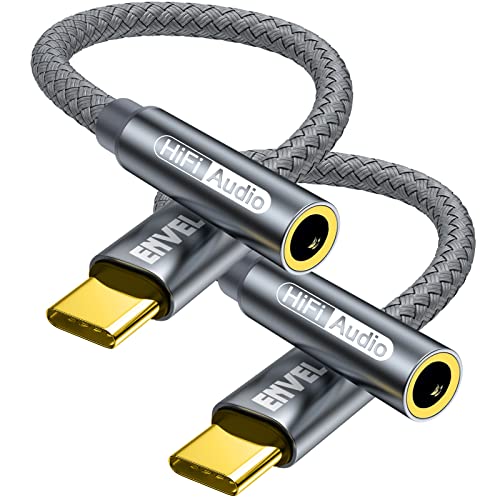 usb c auf 3,5 mm kopfhörer-adapter, type c aux kabel für iphone 15 galaxy s23 pixel 8