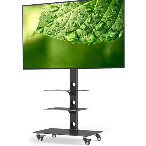 Produktbild: TV-Ständer mit Rollen für 30-70 Zoll Fernseher bis 40 kg, höhenverstellbar, BONTEC