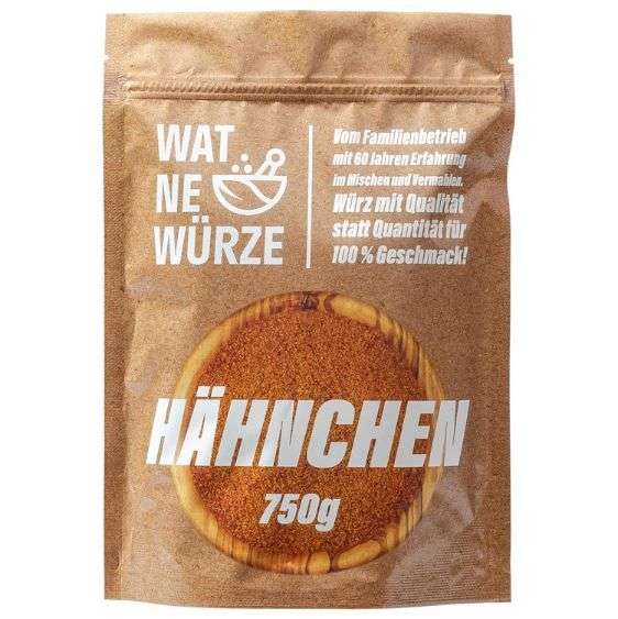 Produktbild: WAT NE WÜRZE Hähnchengewürz Chicken Rub 750g
