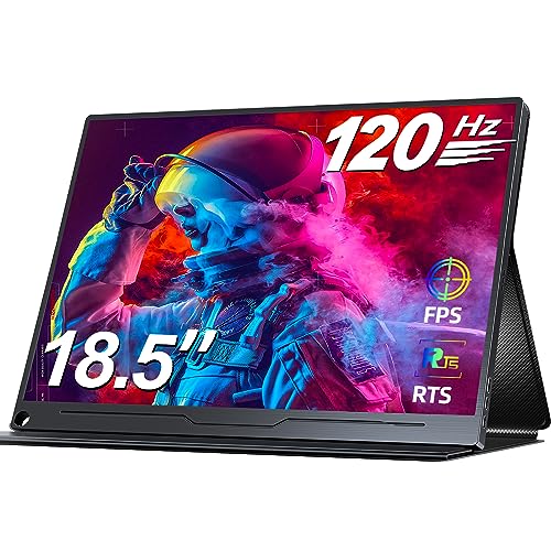 Produktbild: uperfect portable gaming monitor 18.5 Zoll 120 Hz IPS Full HD 1920x1080 USB-C Mini HDMI