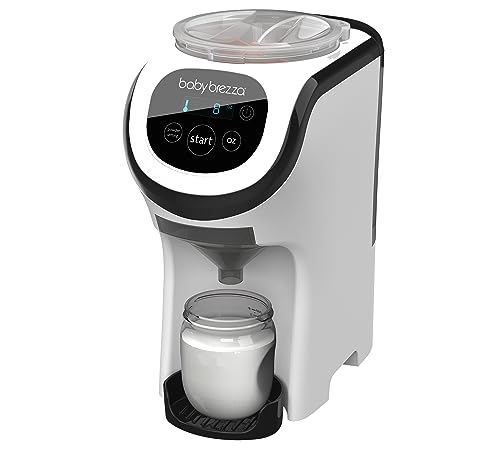 baby brezza formula pro mini flaschenzubereiter, heißwasser und milchpulver, weiß