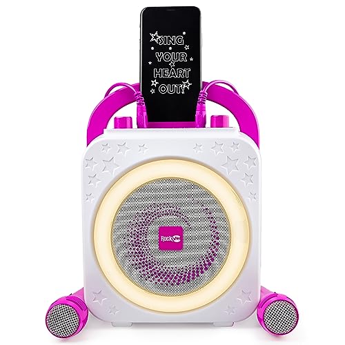 Produktbild: rockjam ring bluetooth karaoke maschine mit zwei mikrofonen