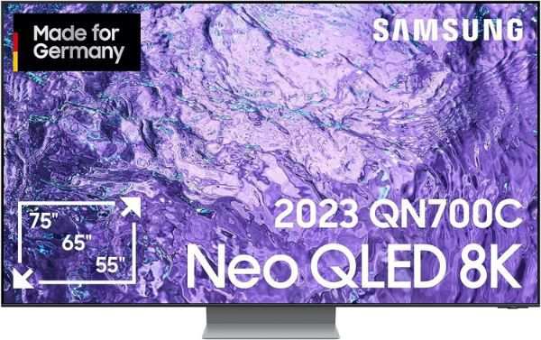 samsung qn700c 8k neo qled fernseher 55 Zoll für 1.269 Euro statt 1.580 Euro