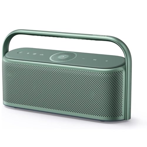 soundcore Motion x600 bluetooth speaker mit hi-res spatial audio, 50 W, IPX7, 12 h akkulaufzeit, grün