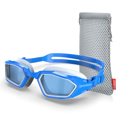 Findway schwimmbrille mit anti-beschlag, uv-schutz, polarisiert, einfach einstellbar