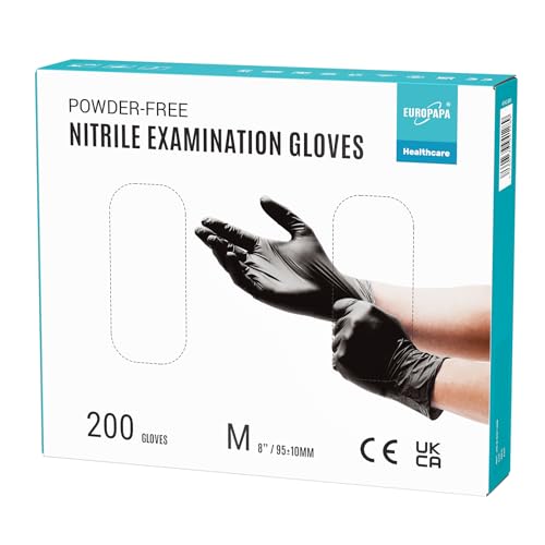 nitrilhandschuhe 200 stück EUROPAPA unbenutzt, examination, latexfrei, größen s m l xl
