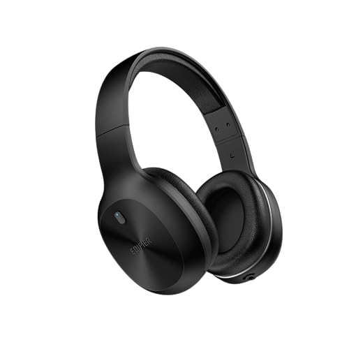 edifier w600bt bluetooth headset schwarz grau, bluetooth 5.1, kabelloses design