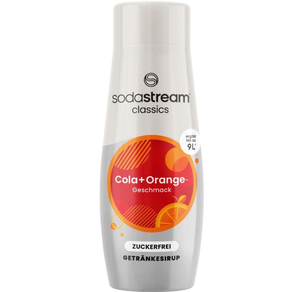 sodastream cola orange sirup ohne zucker 440ml für 3,79 statt 5