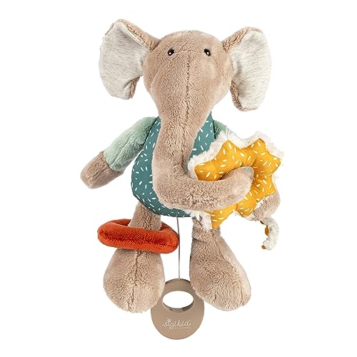 sigikid Aktiv-Elefant 43164 gelb für Mädchen & Jungen 0-12 Monate