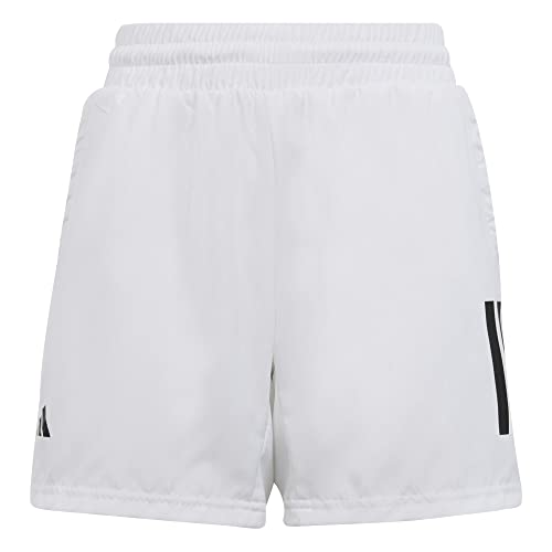 adidas Jungen tennis shorts 3-stripes weiß 7-8 jahre