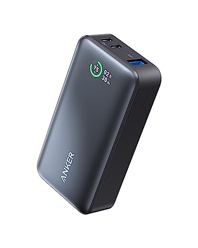 Produktbild: ankers powerbank 10.000mAh 533 powercore 30W pd handyakku für iphone 15 ipad macbook galaxy