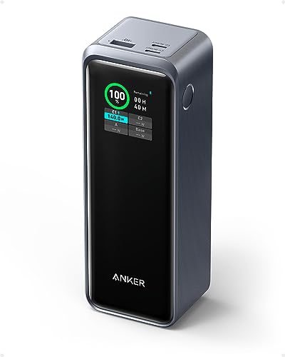 anker power bank 27.650mAh 250W 3-port mit app kontrolle kompatibel mit macbook, iphone, galaxy