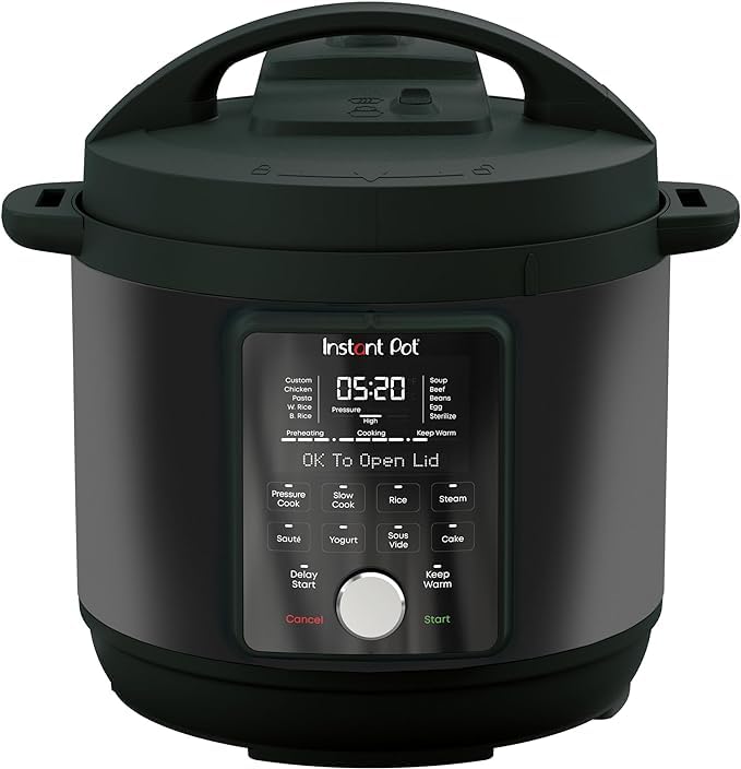 Produktbild: instant pot duo plus 5,7 l multikocher mit whisperquiet-technologie, schnellkochtopf, schongarer, reiskocher