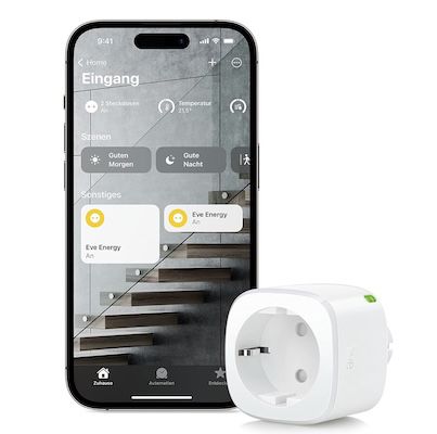 eve energy stromsensor schalter matter für 27,95 euro statt 39 euro