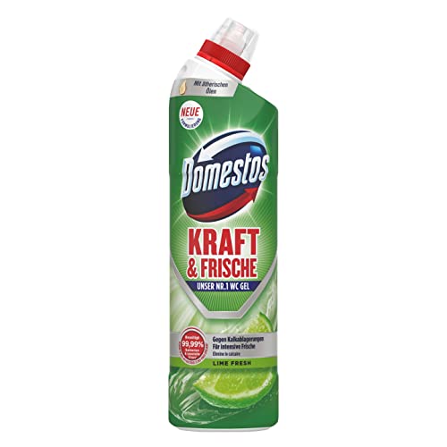 domestos wc-gel lime fresh für hygienische sauberkeit im bad